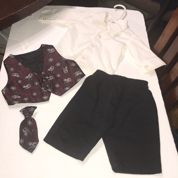 Infant’s 4-pc Suit Set - Picture 2 of 6